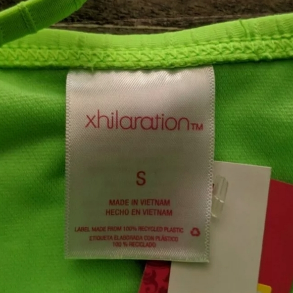 Women's Textured High Leg V-String Bikini Bottom - Picture 5 of 6